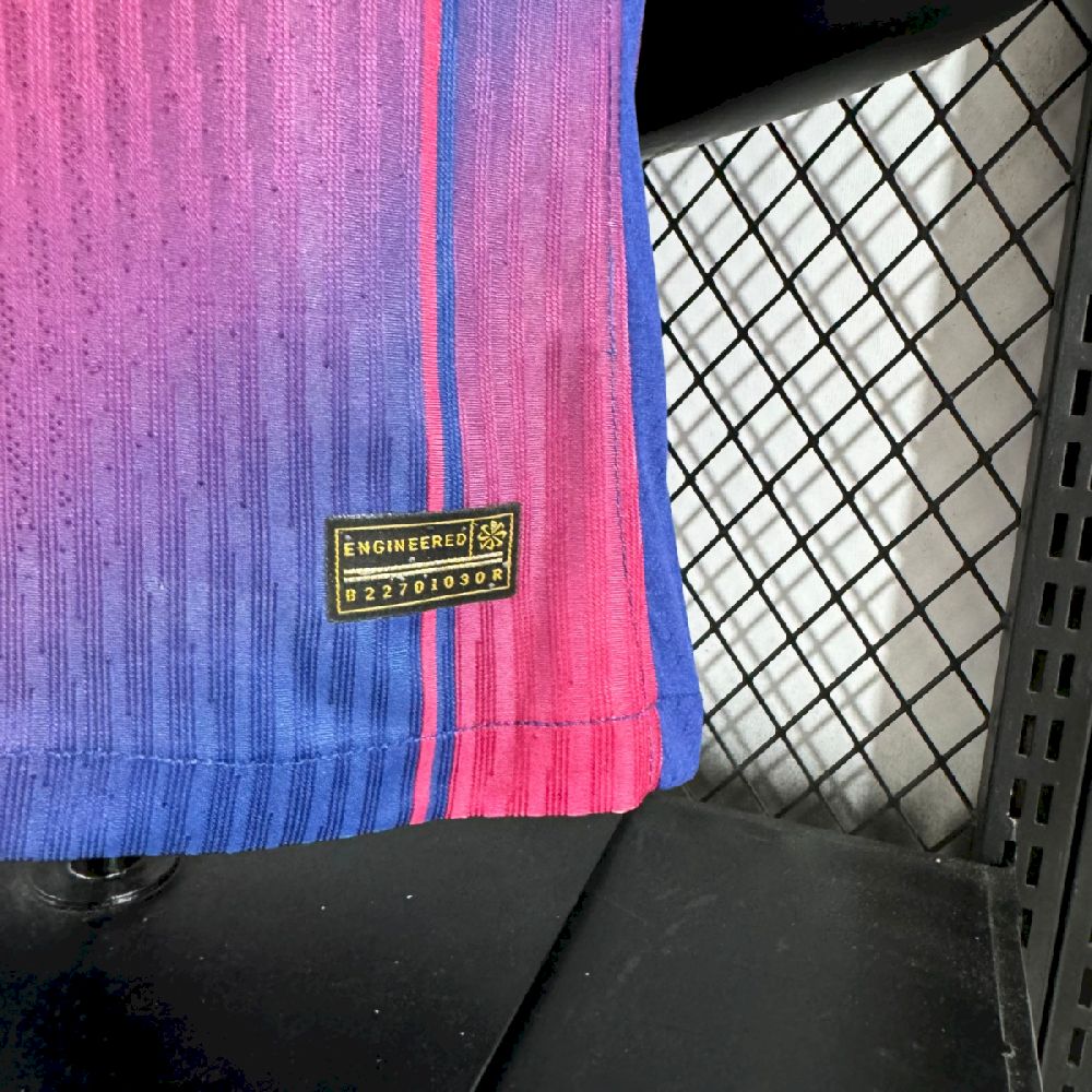 Men’s Barcelona 2025/26 Travis Scott Edition Player Home Jersey