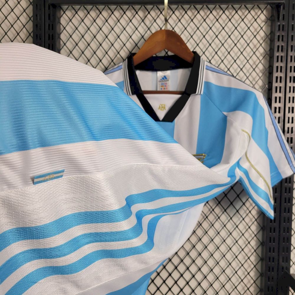 Argentina 1998 Retro Home Jersey