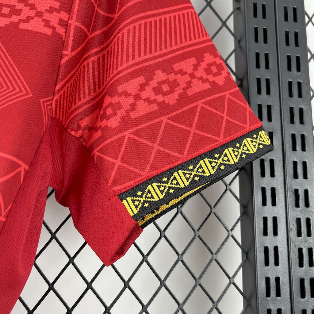 Men's Brazil 2025/26 Jordan Red Jersey