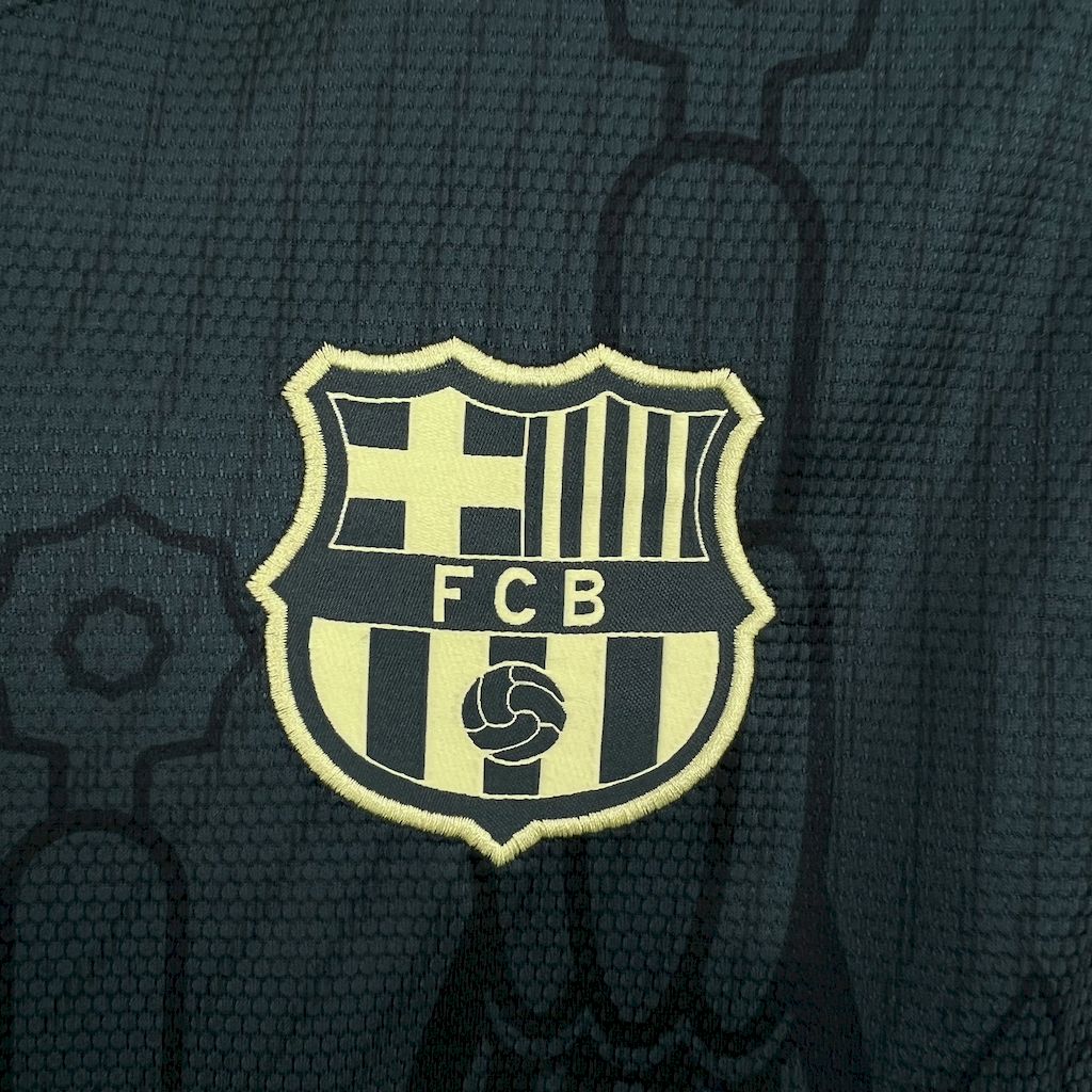 Men’s Barcelona 2024/25 Dark green training Jersey