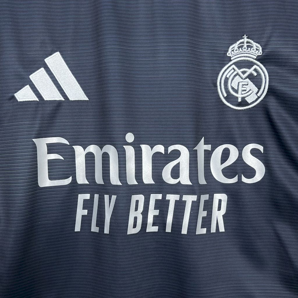 Men’s Real Madrid 2025/26 Fan Away Long Sleeves Jersey