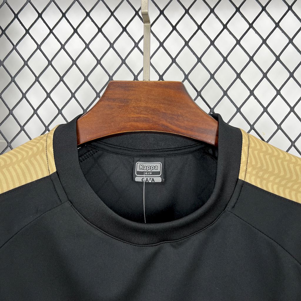 Men's Vasco Da Gama 2025/26 Black Gold Jersey
