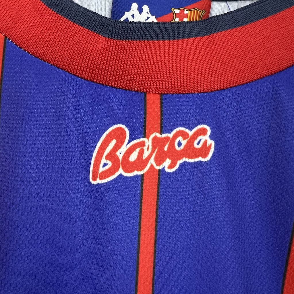 Barcelona 1997/98 Retro Home Jersey