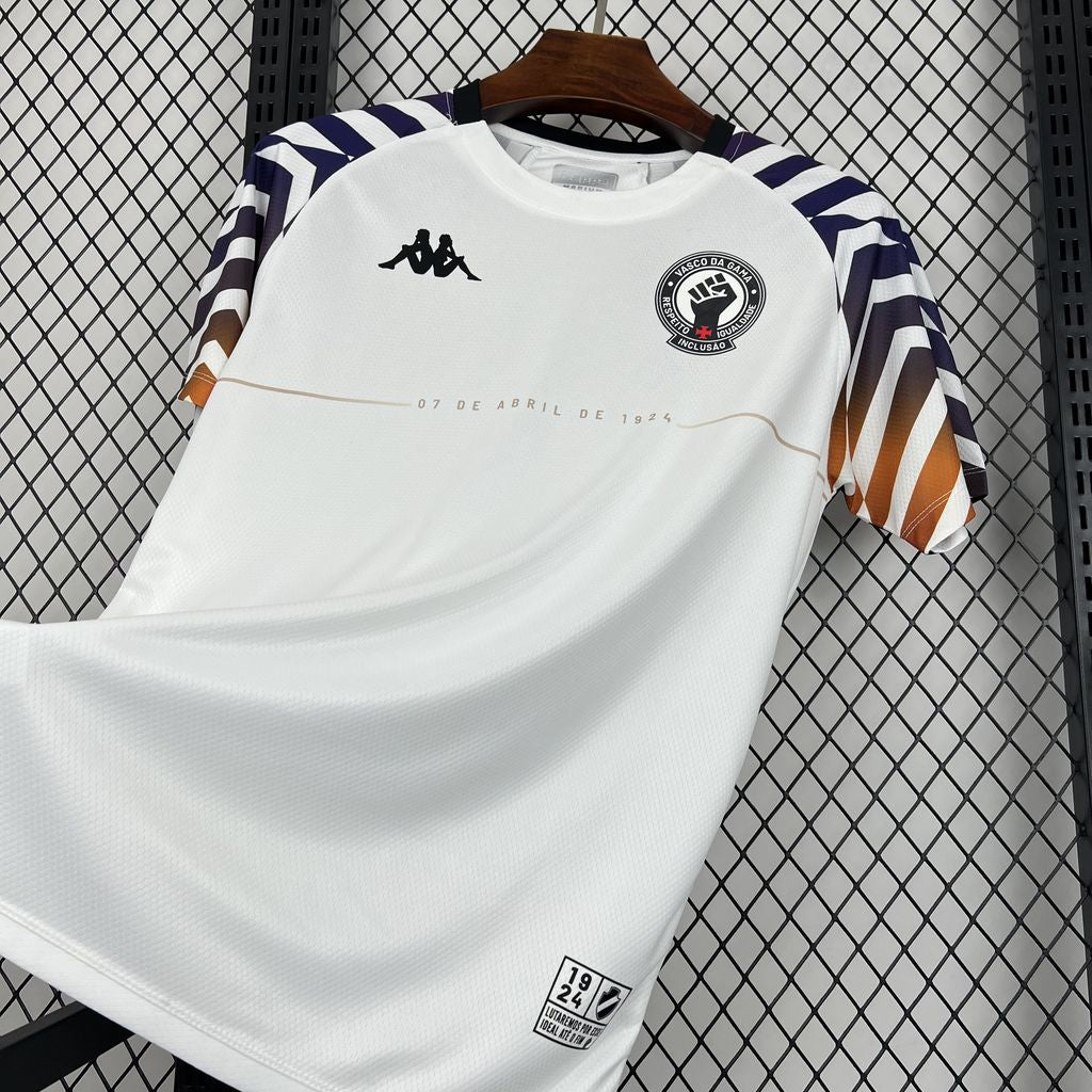 Men's Vasco Da Gama 2024/25 White Jersey