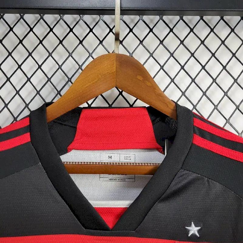Men's Flamengo 2024/25 Home Long Sleeve Jersey