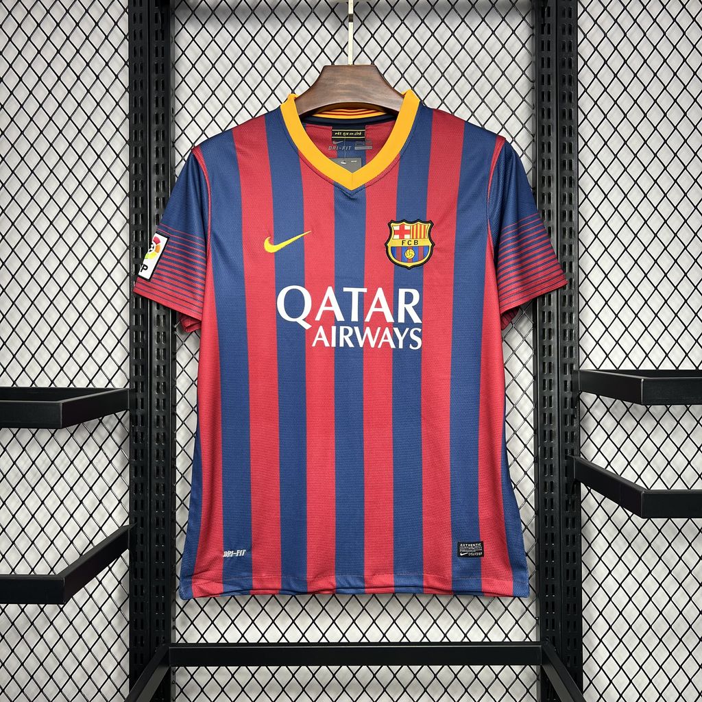 Barcelona 2013/14 Retro Home Jersey