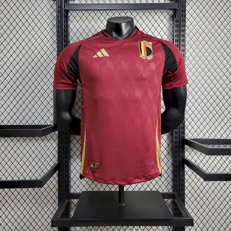Mens Belgium 2024/25 Home Jersey Player Version - Image 1