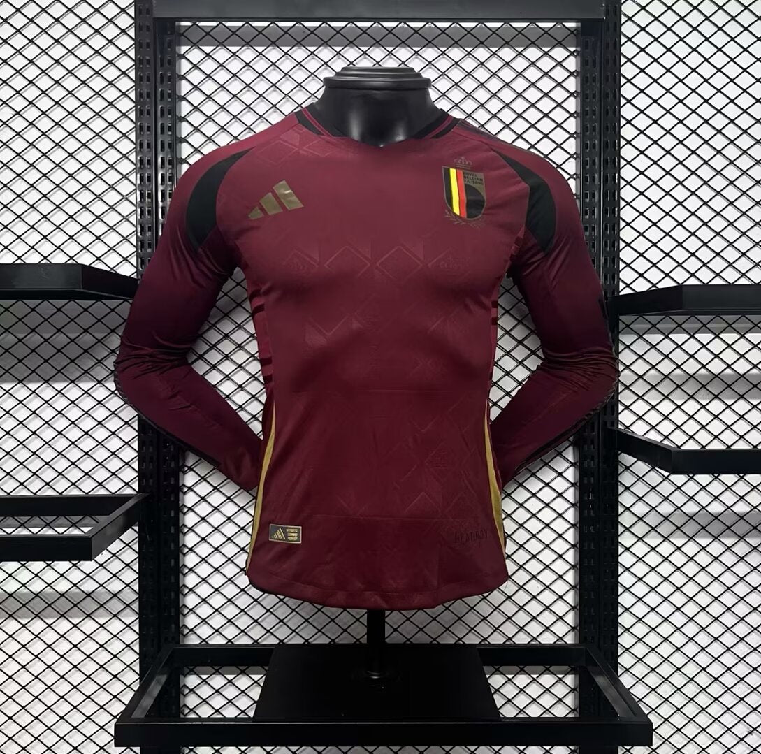Mens Belgium 2024/25 Away Jersey Player Version