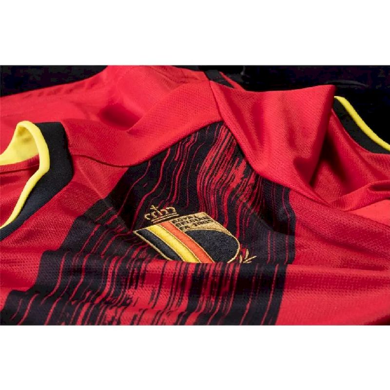 Mens Belgium 2021 Home Jersey Player Version - Image 1