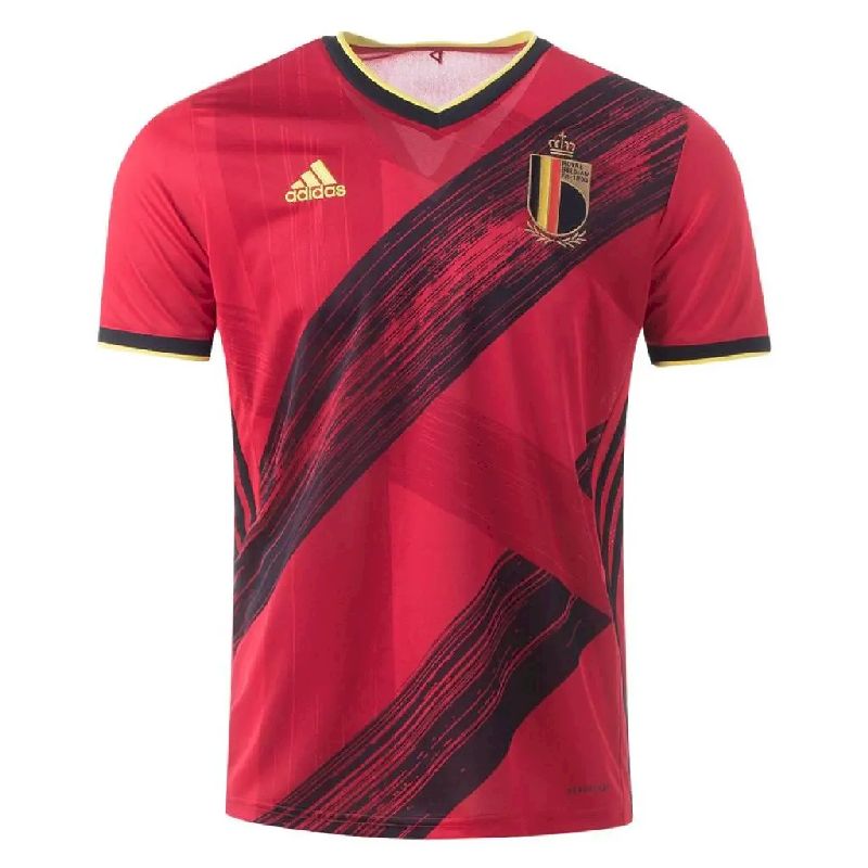 Mens Belgium 2021 Home Jersey Player Version - Image 3