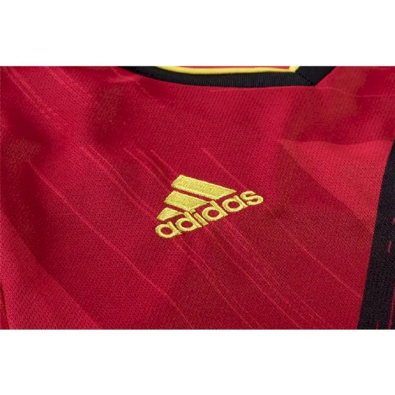 Mens Belgium 2021 Home Jersey Player Version - Image 5