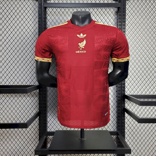 Men's Mexico 2025/26 Player Red Jersey