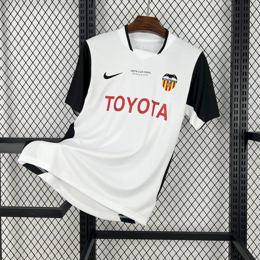 Valencia CF 2003/2004 Retro UEFA Cup Final Home Jersey