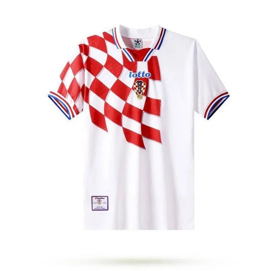 Croatia 1998 Retro Home Jersey