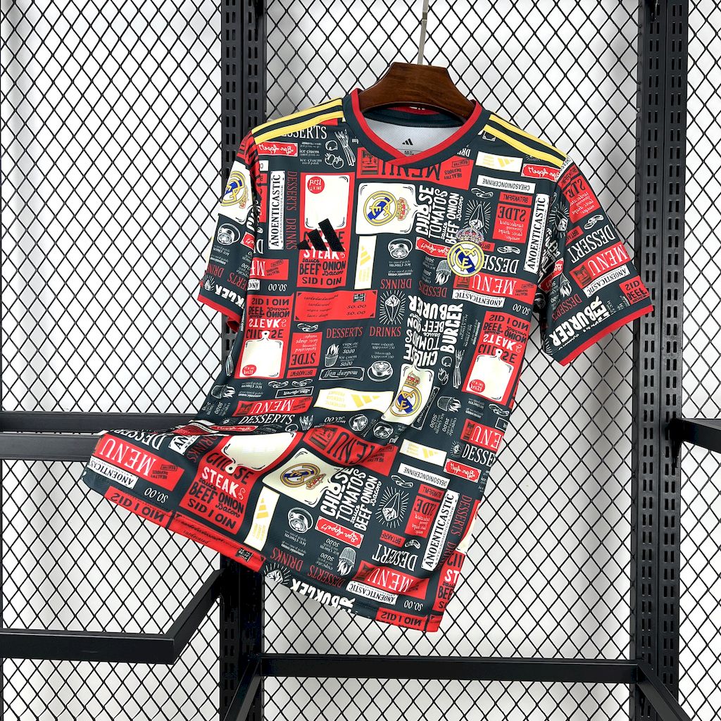 Men’s Real Madrid 2025/26 Fan Doodle board Jersey