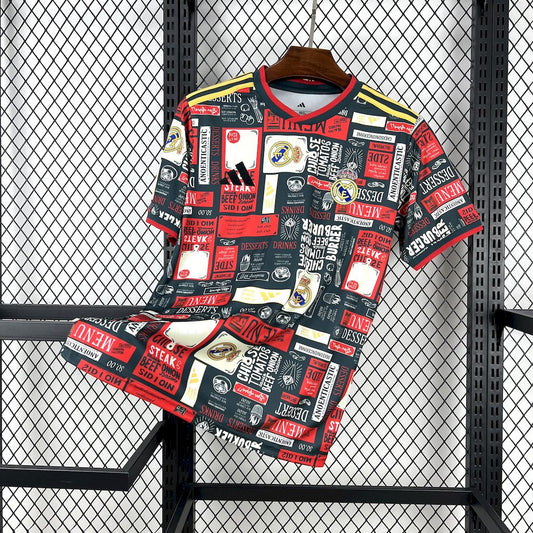 Men’s Real Madrid 2025/26 Fan Doodle board Jersey