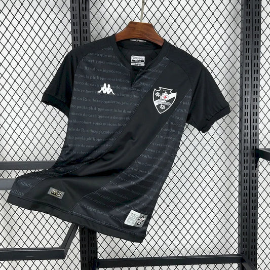 Men's Vasco Da Gama 2024/25 Black Jersey
