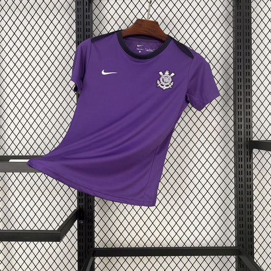 Women's Corinthians 2025/26 Purple Pre-Match Jersey