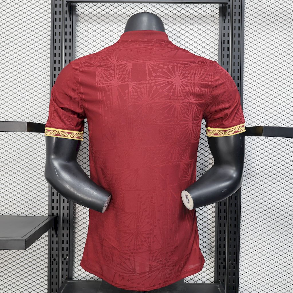 Men's Mexico 2025/26 Player Red Jersey