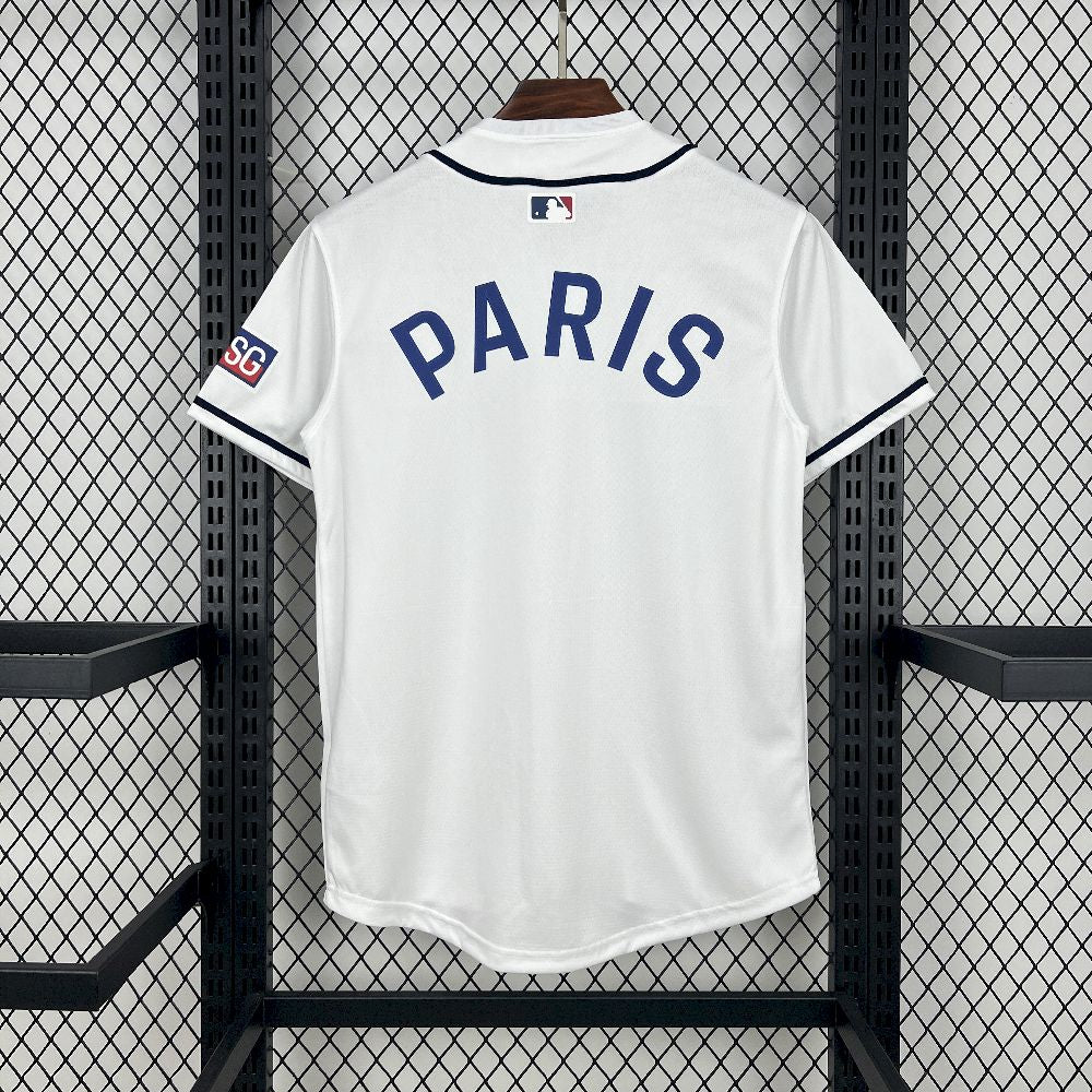 Men's Paris Saint-Germain 2025/26 Baseball Jersey