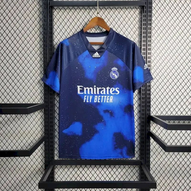Real Madrid 2018/19 Retro Full Sky Star Special Edition Jersey