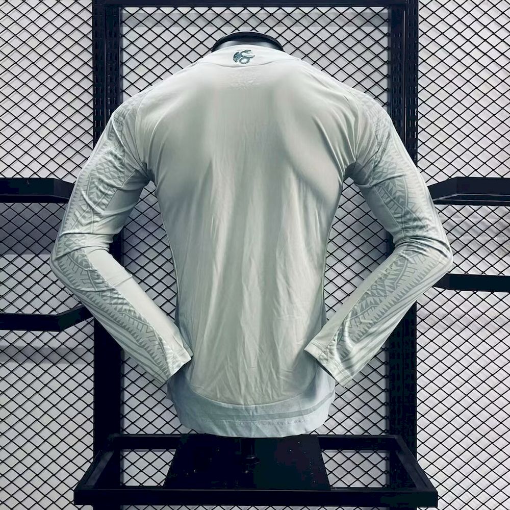 Men's Mexico 2024/25 Player Away Long Sleeve Jersey