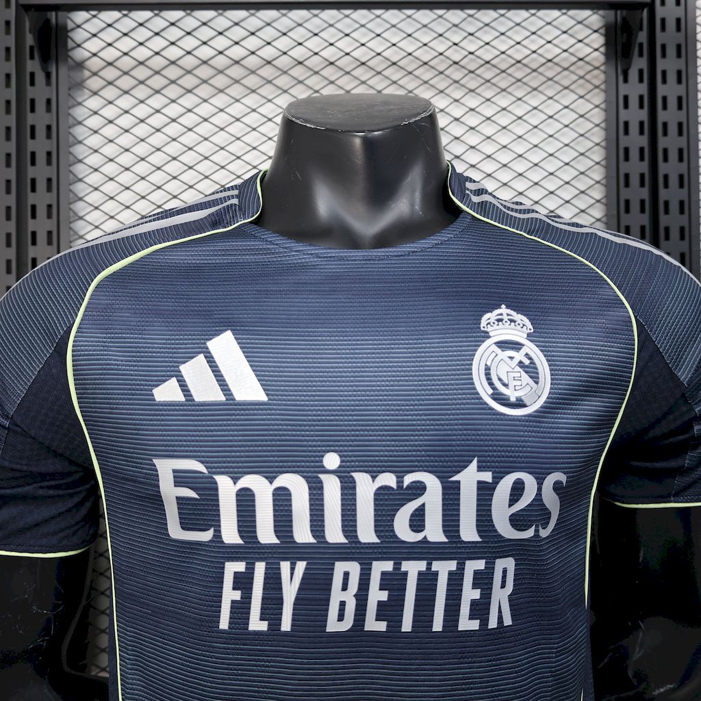 Men’s Real Madrid 2025/26 Player Away Jersey