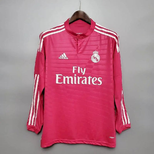 Real Madrid 2014/15 Retro Away Long Sleeve Jersey