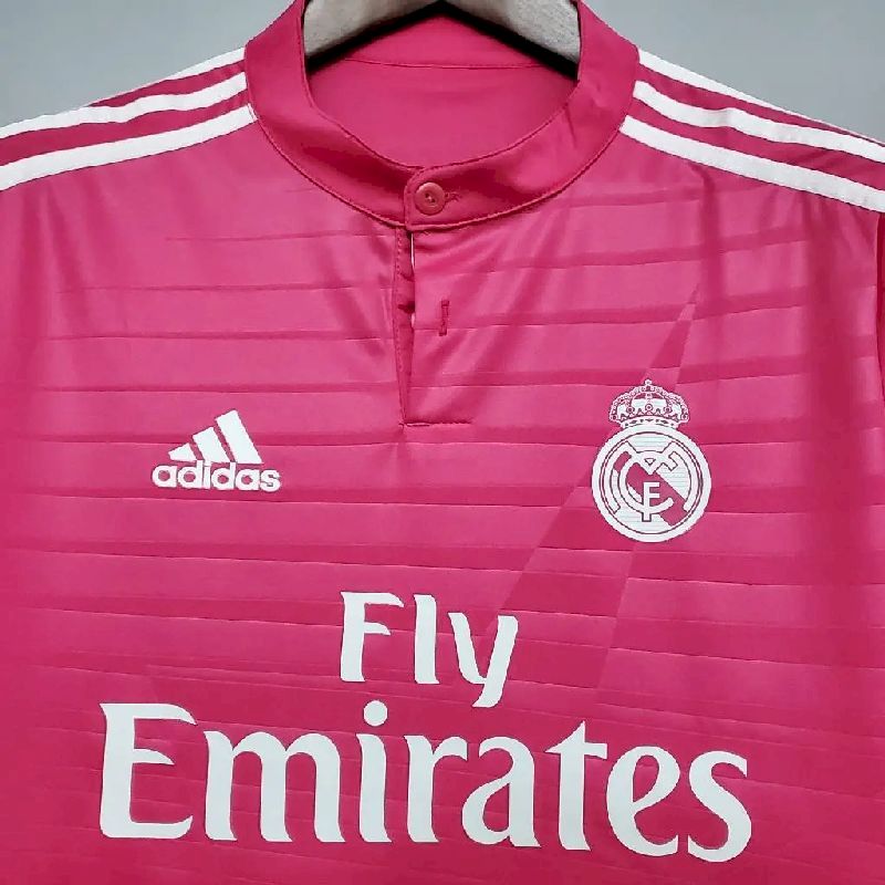 Real Madrid 2014/15 Retro Away Long Sleeve Jersey