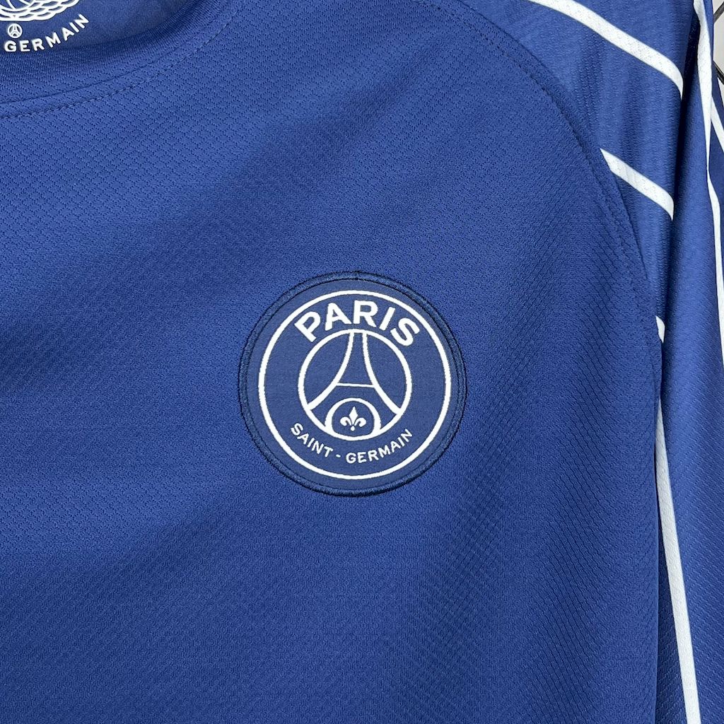 Men's Paris Saint-Germain 2025/26 Fourth Long Sleeve Jersey (No Sponsor)