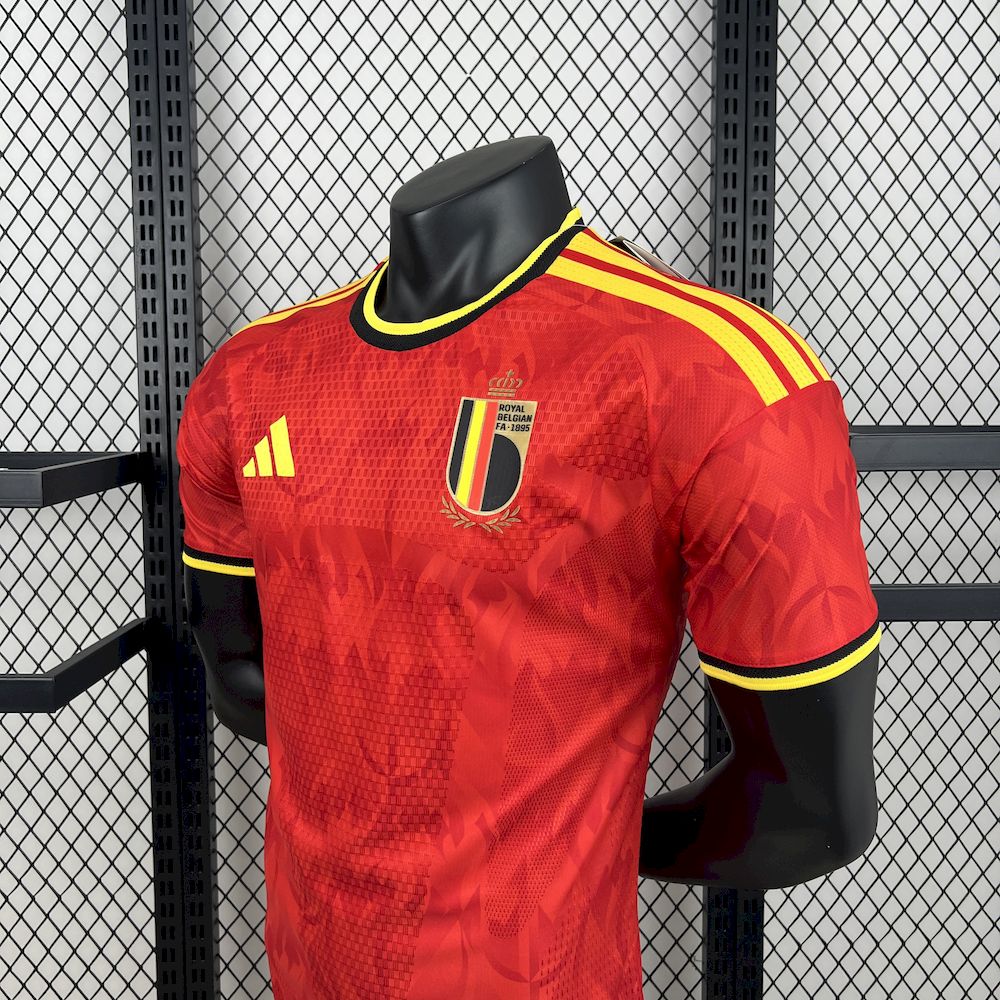 Men's Belgium 2026 World Cup Home Jersey Player Version