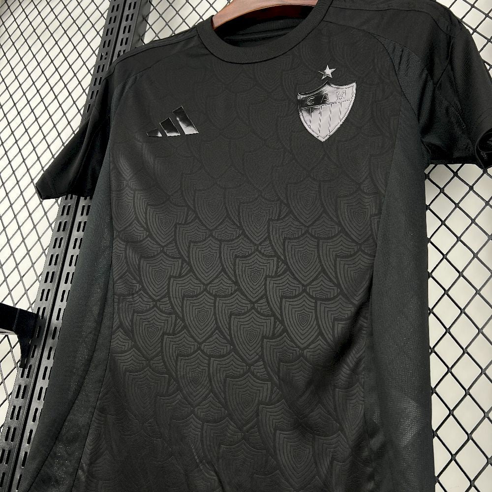 Men's Atletico Mineiro 2025/26 Fan All black special edition Jersey