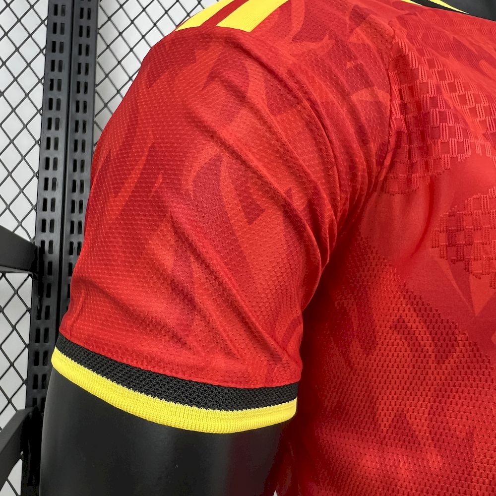 Men's Belgium 2026 World Cup Home Jersey Player Version