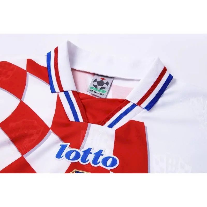 Croatia 1998 Retro Home Jersey