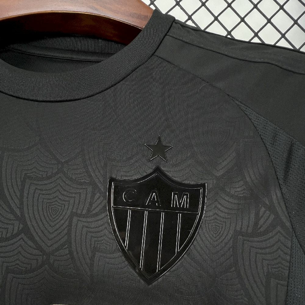 Men's Atletico Mineiro 2025/26 Fan All black special edition Jersey