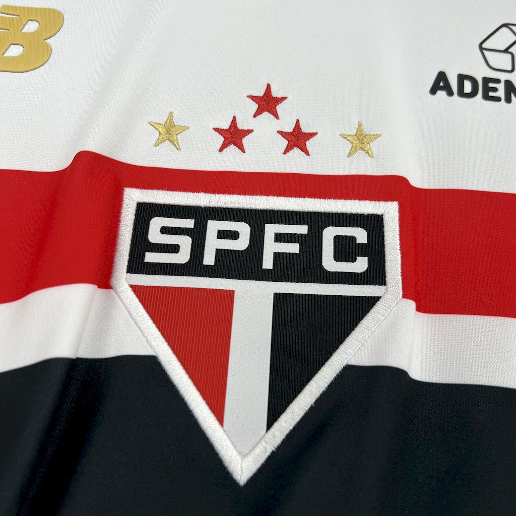 Men's São Paulo 2025/26 Retro Home Jersey