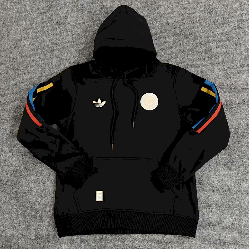 Colombia Black Football Hoodie