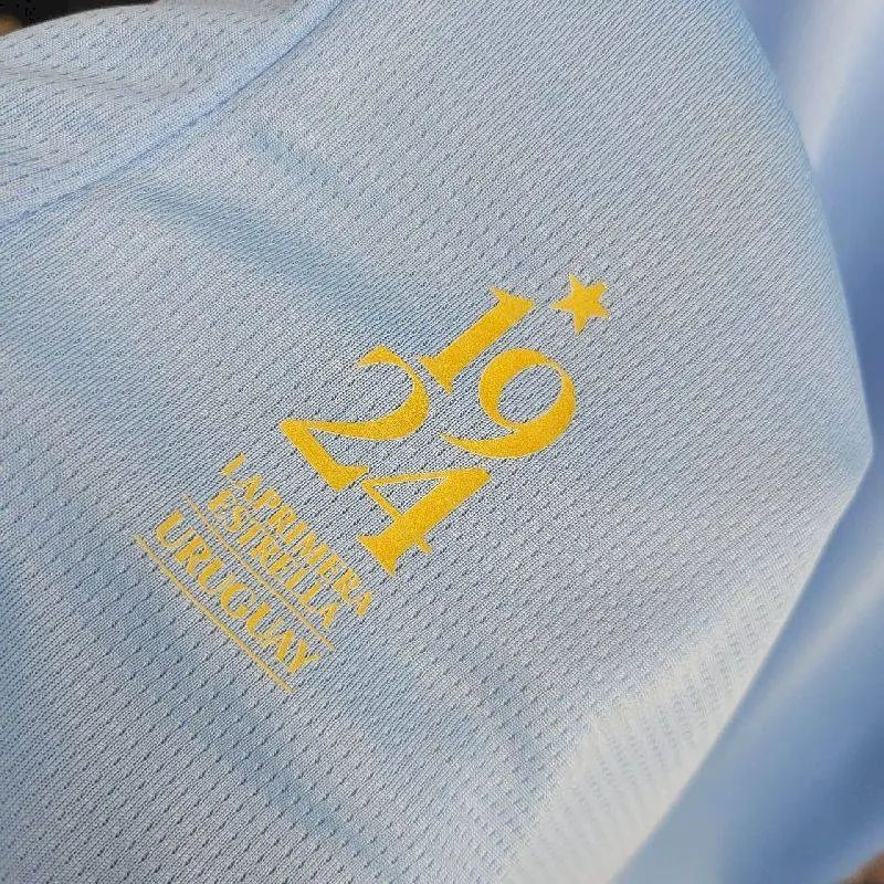 Men's Uruguay 2024/25 Anniversary Edition Home Jersey