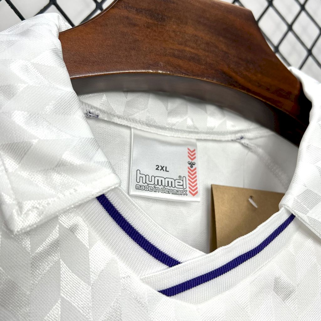 Real Madrid 1988/89 Retro Home Jersey