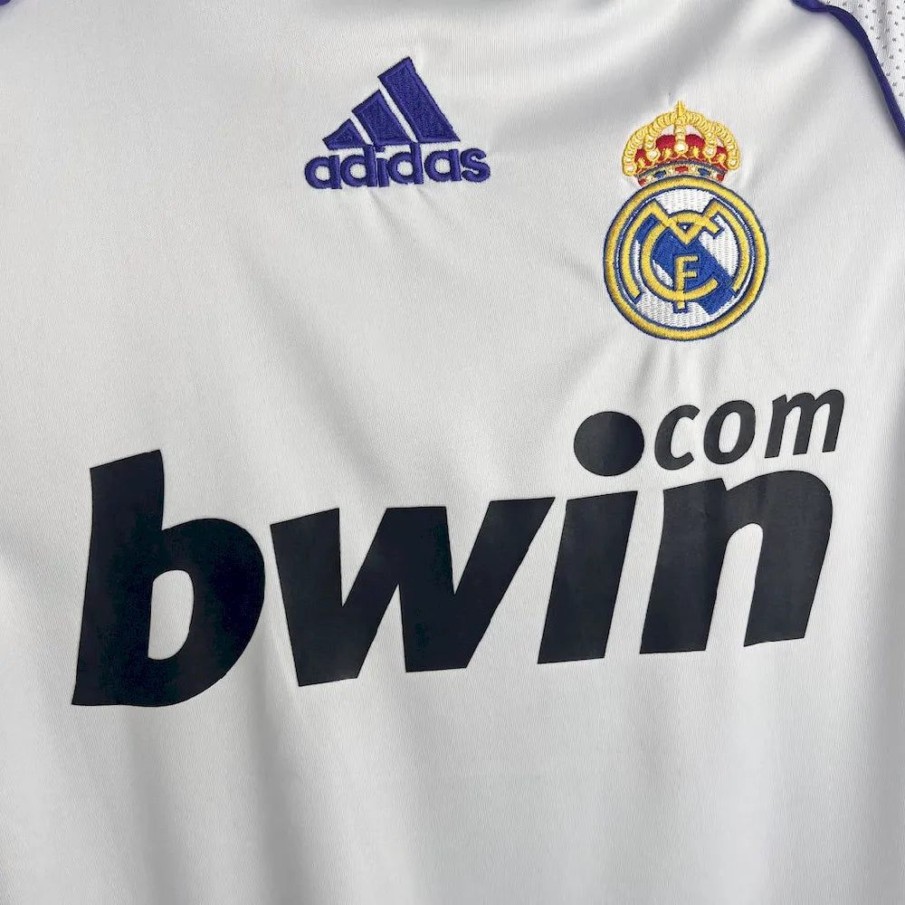 Real Madrid 2007/08 Retro Home Jersey