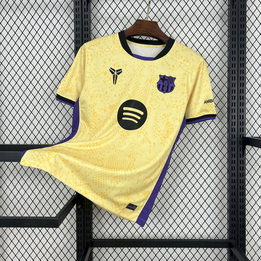 Men’s Barcelona 2025/26 fan Away Mamba Series Kobe Bryant Joint Edition Jersey