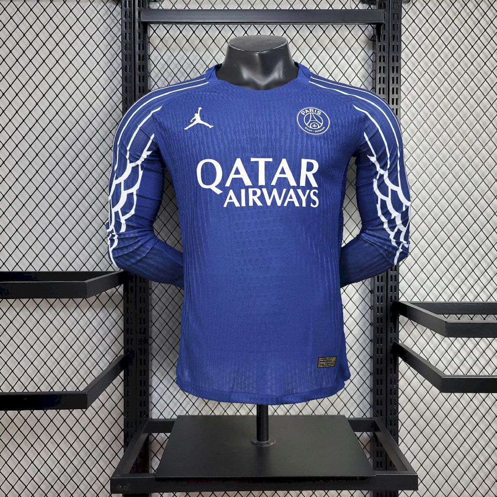Men's Paris Saint-Germain 2025/26 Player Fourth Long Sleeve Jersey