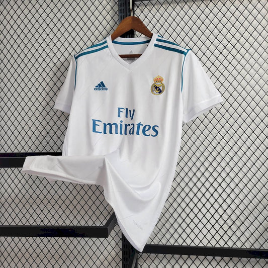 Real Madrid 2017/18 Retro Home Jersey