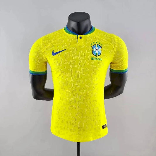 Mens Brazil 2022 Player Home Jersey