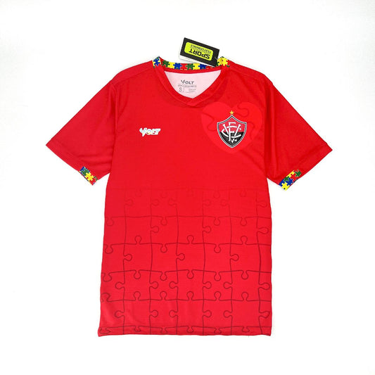 Men's Vitoria 2024/25 Autismo Vermelha Volt Jersey
