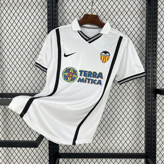 Valencia CF 2000/01 Retro Home Jersey