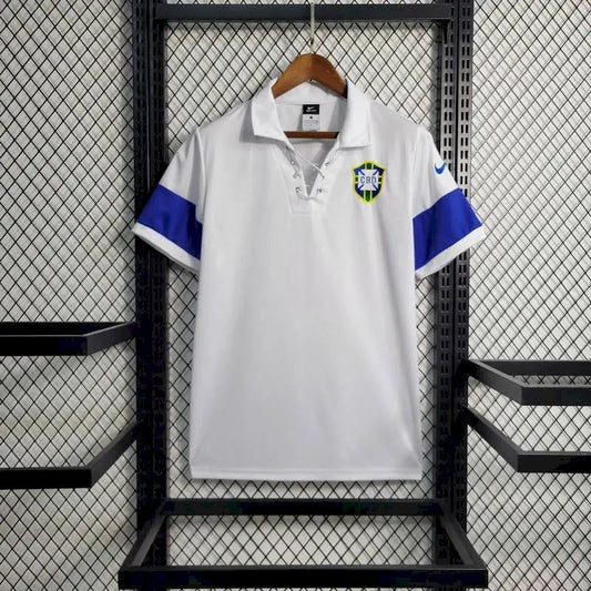 Brazil Retro White Jersey