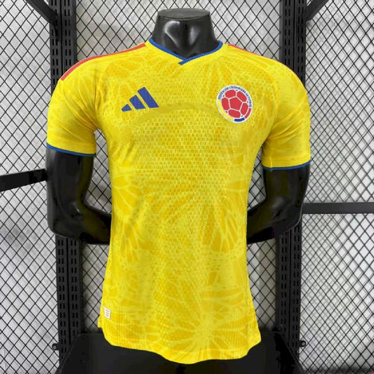 Men's Colombia 2025/26 Player Home Jersey