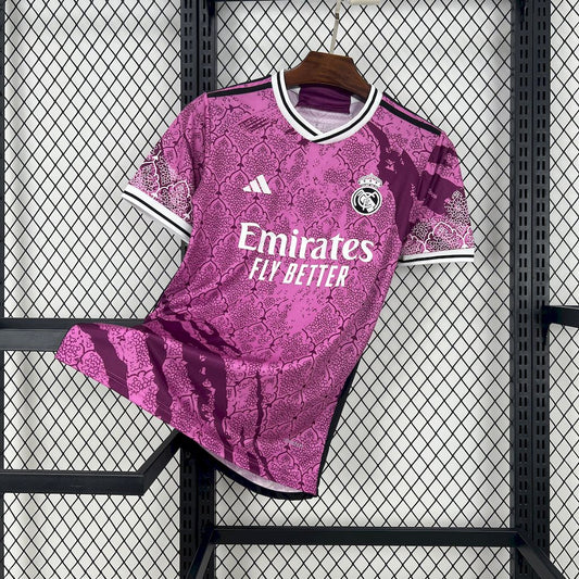 Men's Real Madrid 2024/25 Fan Pastel purple Jersey