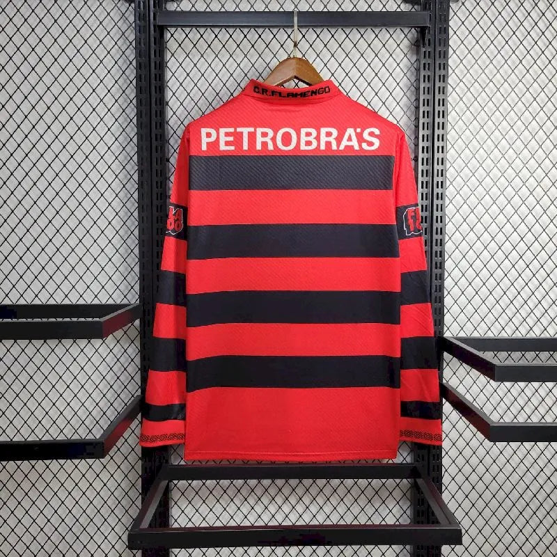 Flamengo 1994/95 Retro Home Long Sleeve Jersey